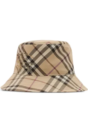 Burberry Checked bucket hat
