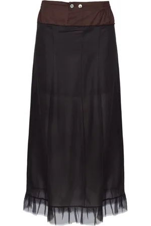 Maison Margiela Tulle midi skirt