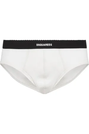 Dsquared2 Logo-waistband ribbed briefs