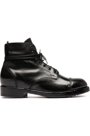 Officine creative Leather lace-up boots