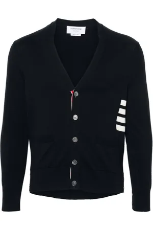 Thom Browne V-neck cotton cardigan