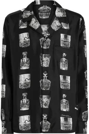 Dolce & Gabbana Liquor-print shirt
