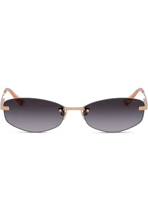 Jimmy Choo Oval frame tinted sunglasses