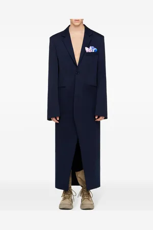 J.W.Anderson Handkerchief detail long coat