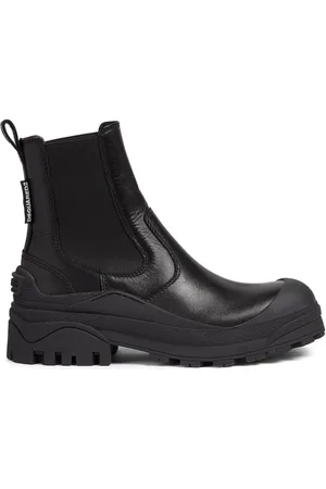 Dsquared2 Logo-tag leather boots