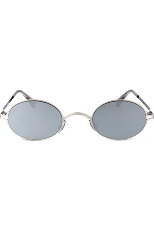 MYKITA Round-frame mirrored sunglasses