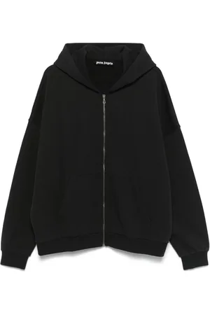 Palm Angels Curved-logo hoodie