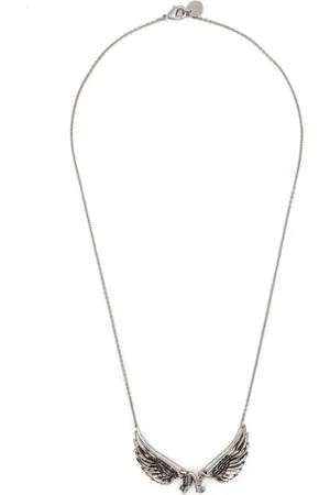 Palm Angels Wings monogram necklace