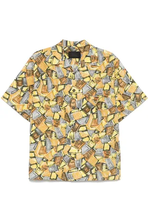 Prada Illustration-print shirt