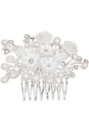 Tulleen Rhinestone-embellished hair comb