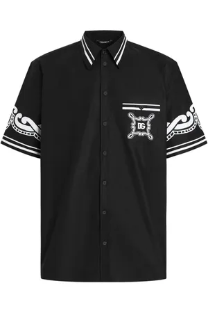 Dolce & Gabbana Printed poplin shirt
