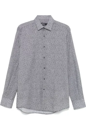 Karl Lagerfeld Grid-pattern shirt
