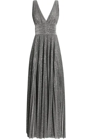 Dolce & Gabbana Plissé-effect gown