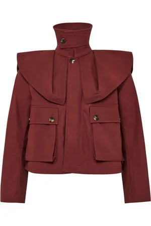 J.W.Anderson Oversize-collar trench jacket
