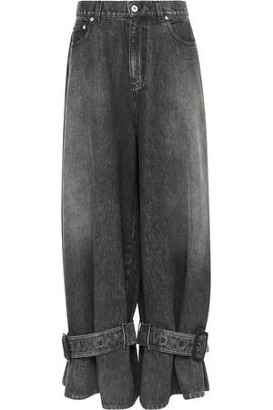 J.W.Anderson Buckled-cuff jeans