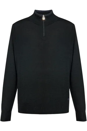 Paul Smith Merino wool half-zip sweater