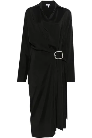 Loewe Belted midi dress