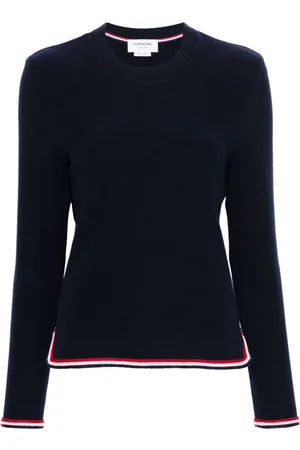 Thom Browne RWB-stripe cashmere jumper