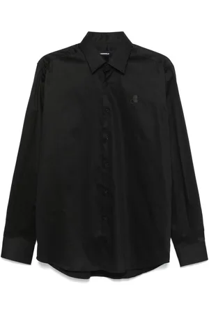 Karl Lagerfeld Logo-embroidered shirt