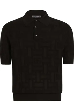 Dolce & Gabbana Logo-jacquard polo shirt