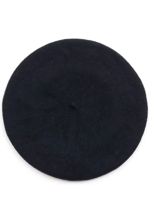 Maison Margiela Four stitch-logo virgin wool beret