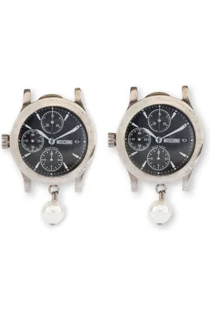 Moschino Watch clip-on earrings
