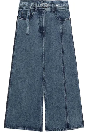 3.1 Phillip Lim A-Line denim skirt