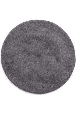 Maison Margiela Four stitch-logo virgin wool beret