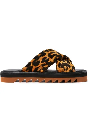 Stella McCartney Leopard-print slides