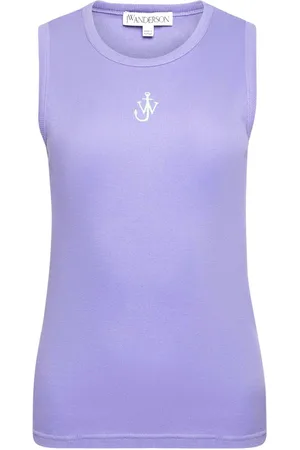 J.W.Anderson Logo-embroidered top