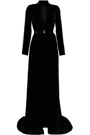 Saiid Kobeisy Velvet long dress
