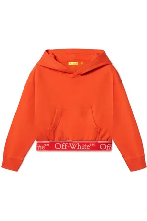 OFF-WHITE Bookish logo-band hoodie