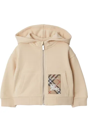 Burberry Check Label hoodie