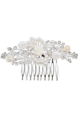 Tulleen Floral hair comb