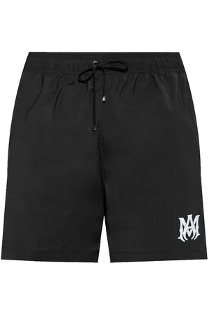 AMIRI Logo-print swim shorts