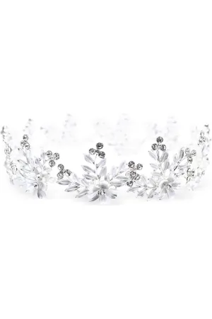Tulleen Floral wreath crown
