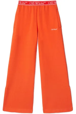 OFF-WHITE Bookish logo band track pants
