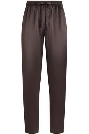 Dolce & Gabbana Embroidered pajama pants