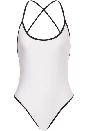 Serafini Contrast-trim swimsuit
