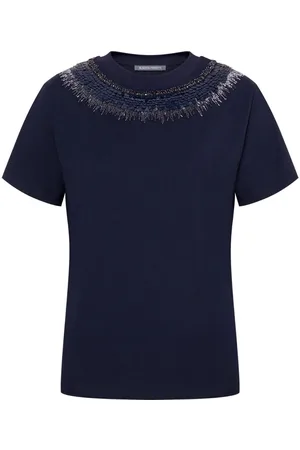 Alberta Ferretti Sequin-embellished T-shirt