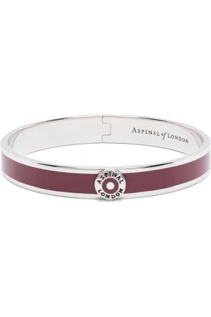 ASPINAL OF LONDON Enamel bangle bracelet
