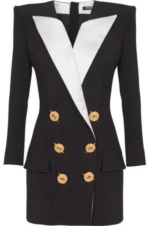 Balmain Satin mini dress