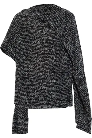 Balmain Script-print blouse