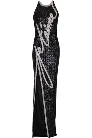 Balmain Rhinestone-embellished gown