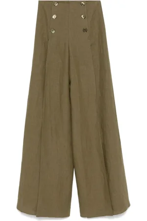 Ralph Lauren Pleat-detailing trousers