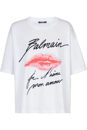 Balmain Kiss-print T-shirt