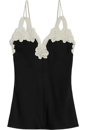 Jil Sander Floral-embroidered top