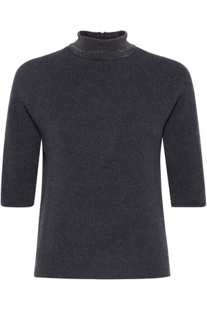 Brunello Cucinelli High-neck cashmere jumper