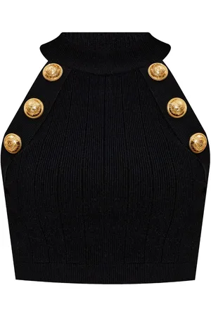 Balmain Button-detail top