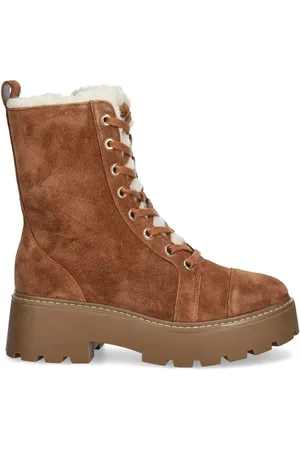 Michael Kors Suede combat boots